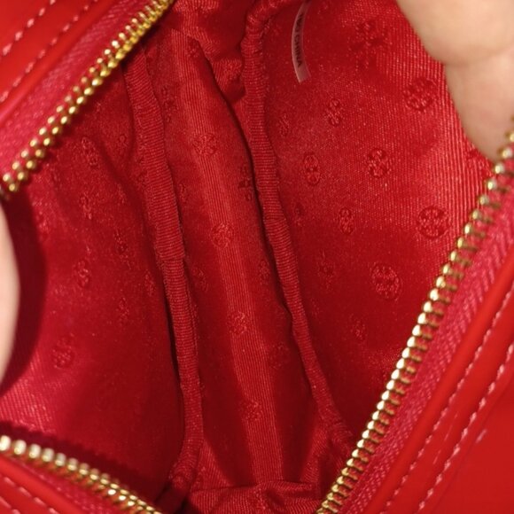 Red Tory Burch Cosmetic Case - Picture 6 of 9